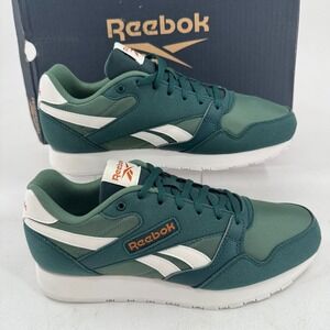 NEW Reebok Ultra Flash Shoes MENS Green Green Chalk Lace Up Sneakers SIZE 8